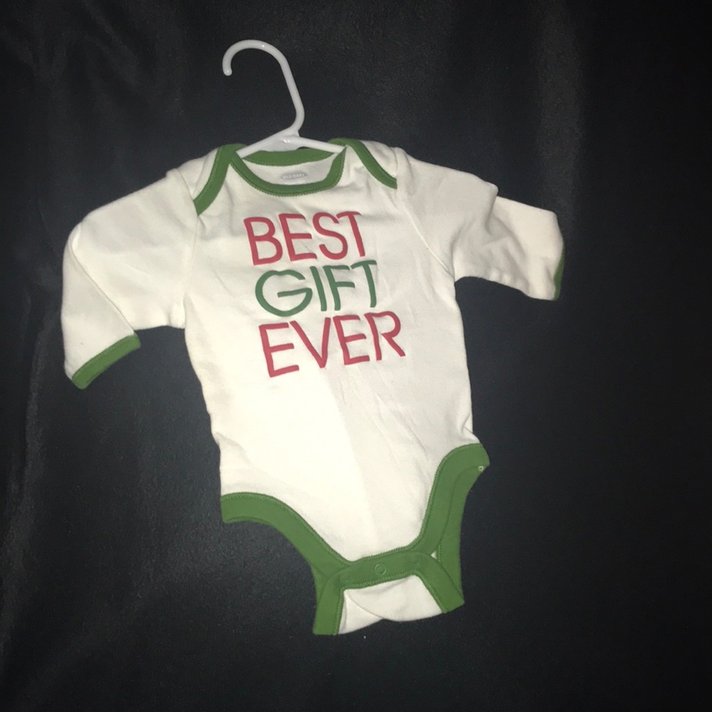 Best Gift Ever Onesie | Old Navy | 0-3M